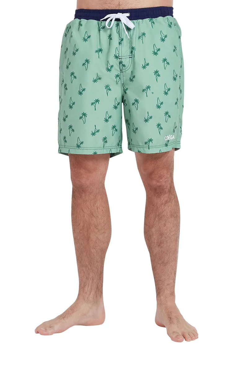 COEGA  Mens Mens Boardshorts - Navy Spring Palms